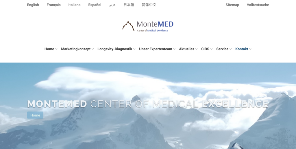 MonteMED.de: Innovatives Marketingkonzept mit Premium TYPO3 Medizinwebsite